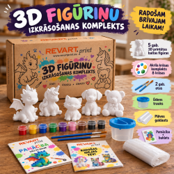 View product 3D Figūriņu krāsošanas komplekts_Brīvajam Laikam