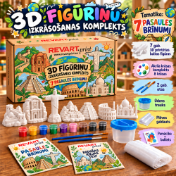 View product 3D Figūriņu krāsošanas komplekts_7 Pasaules Brīnumi